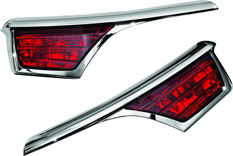 Kuryakyn — Passenger Armrest Trim with LED Turn Signal Accents