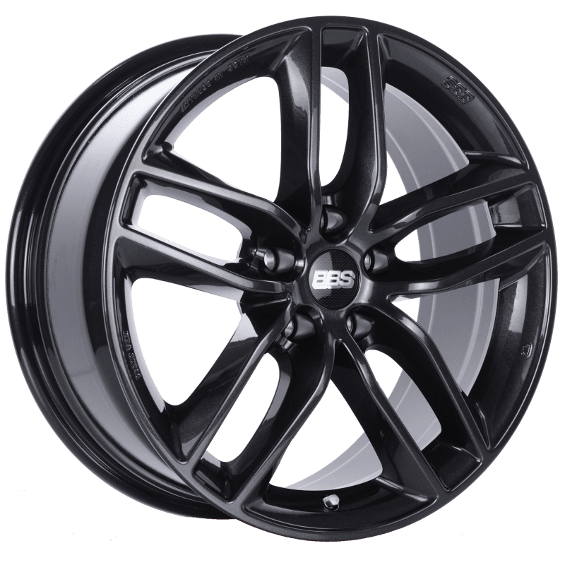 BBS — BBS SX 18x8 5x112 ET35 Crystal Black Wheel -82mm PFS/Clip Required