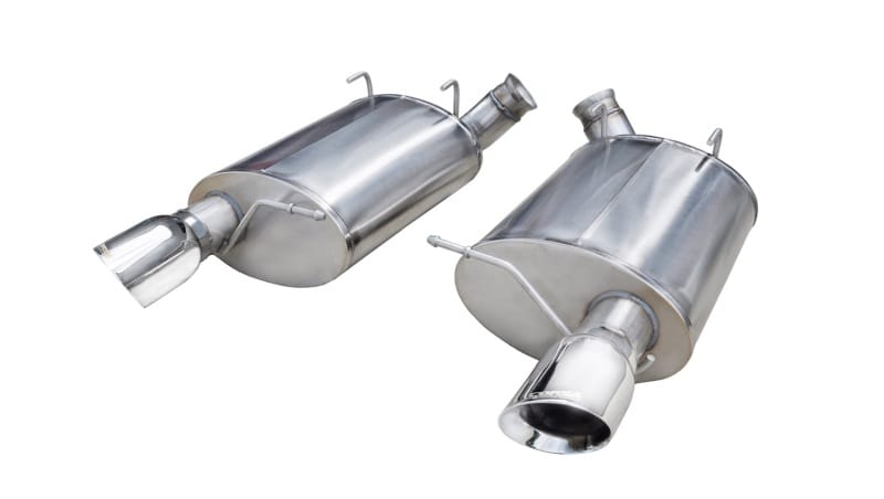 CORSA Performance — Corsa 2011-2012 Ford Mustang Shelby GT500 5.4L V8 Polished Sport Axle-Back Exhaust
Exhaust