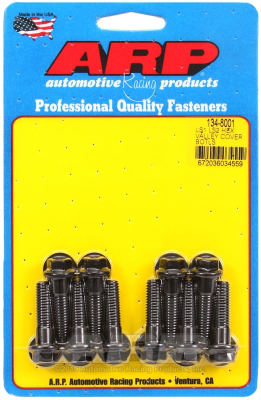 ARP — ARP Chevy LS1 LS2 Hex Intake Valley Cover Bolt Kit