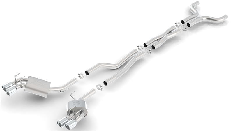 Borla — Borla 12-14 Chevrolet Camaro ZL1 Coupe 6.2L 8cyl AT/MT 6spd RWD Aggressive ATAK Catback Exhaust
Cat-Back System
ExhstSysKt