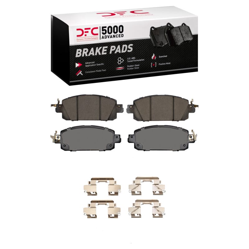 DFC — DFC 20-25 Nissan Sentra Front 5000 Advanced Ceramic Brake Pads and Hardware Kit