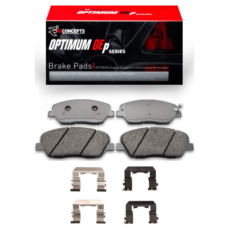 R1 Concepts — R1 09-10 Kia BORREGO Front Optimum OE Pads & Hardware Kit
R1 Optimum Oe Pads a