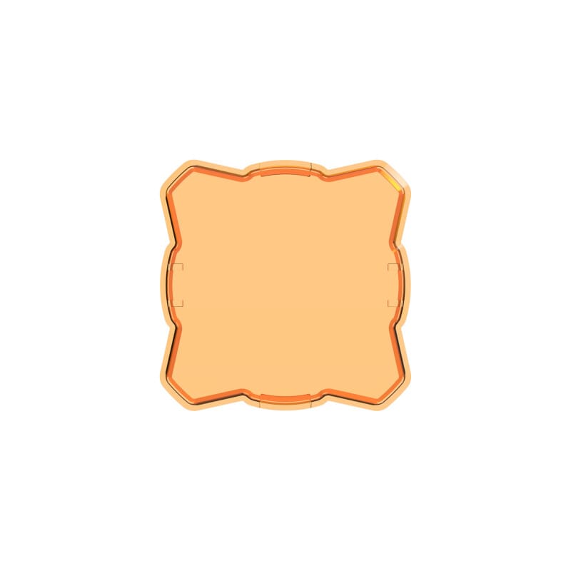 KC HiLiTES — KC HiLiTES FLEX ERA 1 Single Light Shield ONLY (Amber)