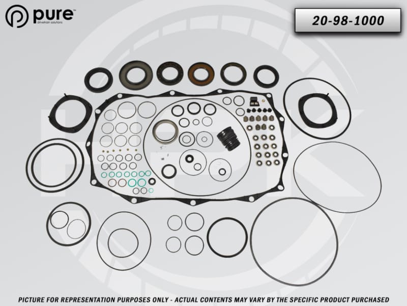 Pure Drivetrain Solutions — Pure Drivetrain 8HP45 High Performance Transmission Master Seal Kit - AWD