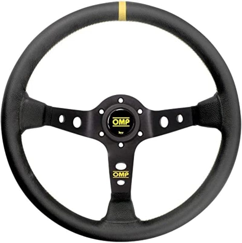 OMP — OMP Corsica Steering Wheel In Leather - Black
