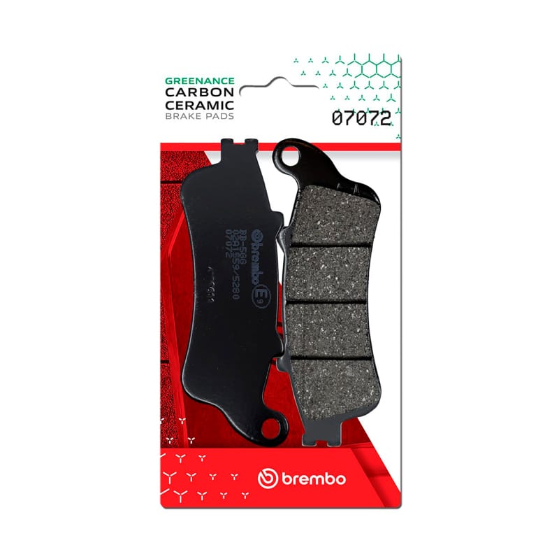 Brembo OE Powersports — Brembo OE Honda Fes/Honda Nss/Honda Fjs/Honda Silverwing Carbon Ceramic Brake Pad - Front