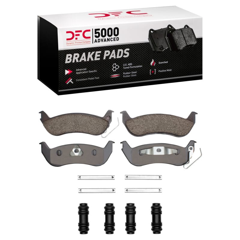 DFC — DFC 03-11 Ford Ranger (USA/Canada) Rear 5000 Advanced Ceramic Brake Pads and Hardware Kit
DFC Brake Pad Set