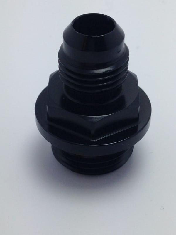Fragola — Fragola -6AN x 3/4-16 ORB Carburetor Adapter Short
