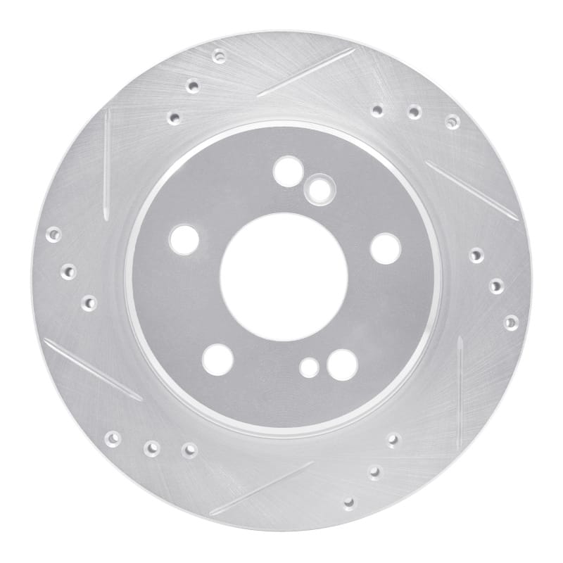 R1 Concepts — R1 92-95 Mercedes-Benz E420 Rear Left Drilled & Slotted Silver Brake Rotor
R1 Brake Rotor Drill