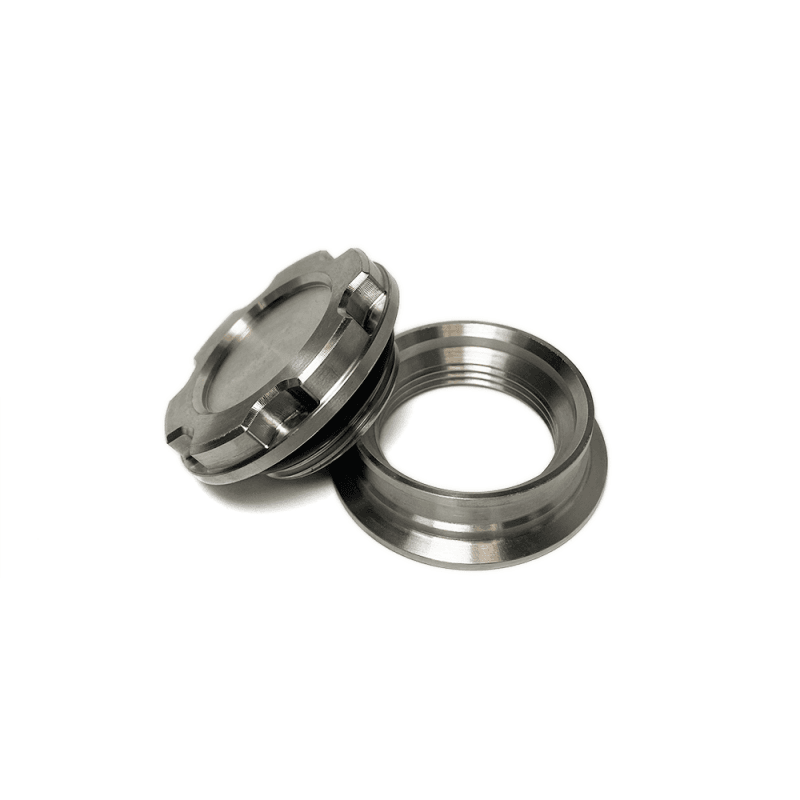 Ticon — Ticon Industries Large Titanium Water Tank Filler Bung w/Cap (2.25in ID Fill Neck / 2.75in OD Cap)