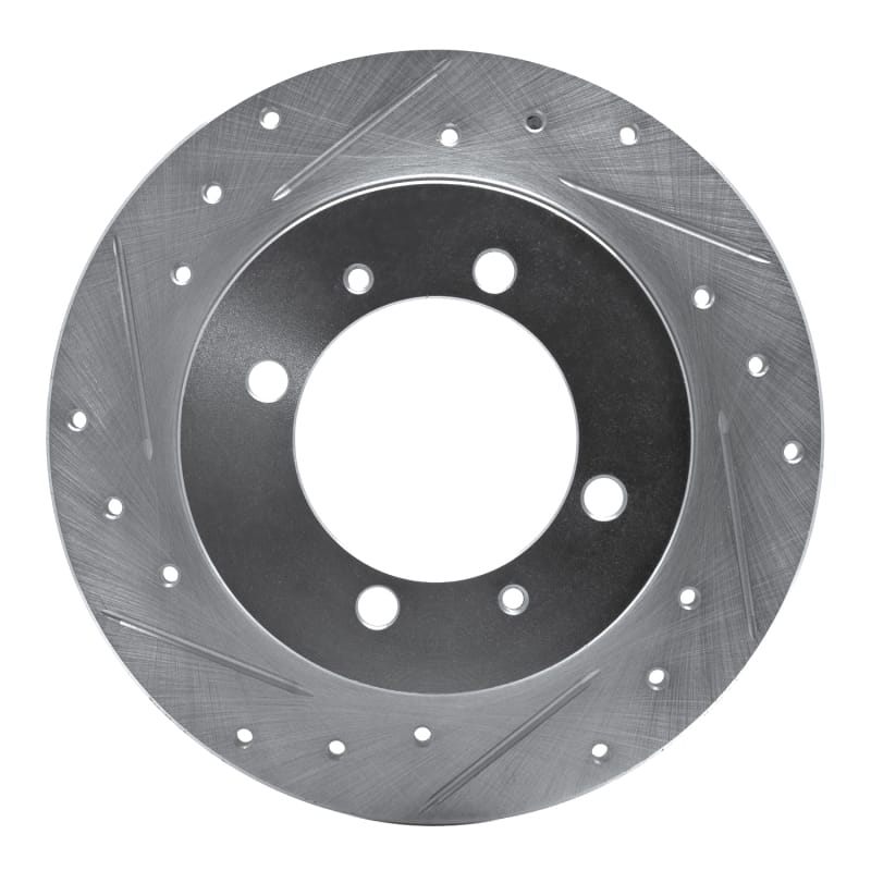 R1 Concepts — R1 00-07 Mitsubishi Space Star (Mexico) Rear Left Drilled & Slotted Silver Brake Rotor
R1 Brake Rotor Drill