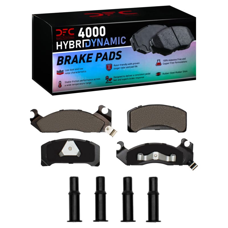 DFC — DFC 82-93 Ford LTD Front 4000 HybriDynamic Brake Pads and Hardware Kit
DFC Brake Pad Set