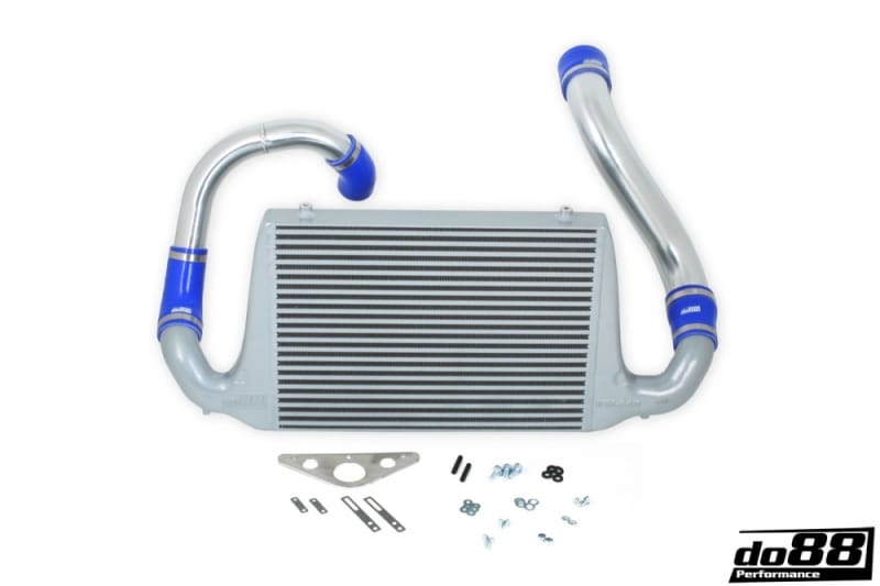 do88 — do88 87-93 SAAB 900 Turbo BigPack Front Mount Intercooler Kit w/Blue Hoses