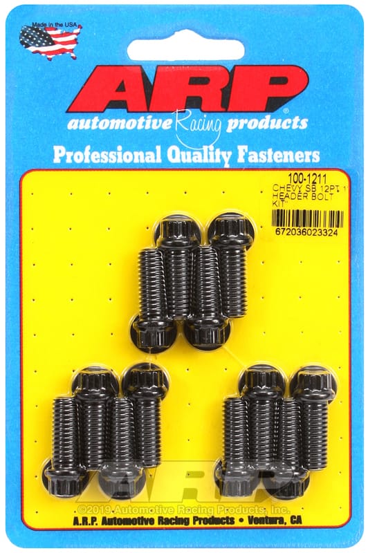 ARP — ARP SB Chevy 12pt Header Bolt Kit