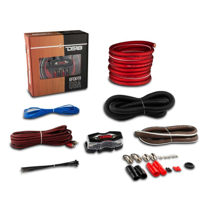 DS18 — DS18 Amplifier Installation 0-GA OFC 100% Copper
