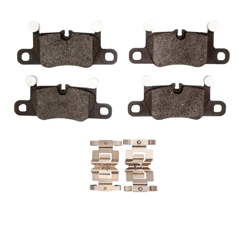 DFC — DFC 19-23 Porsche Cayenne Rear 5000 Advanced Low Metallic Brake Pads and Hardware Kit