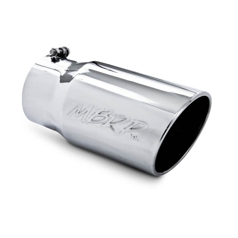 MBRP — MBRP Universal Tip 6 O.D. Angled Rolled End 5 inlet 12 length
ExhstTailPipeTip
Exhaust Tip