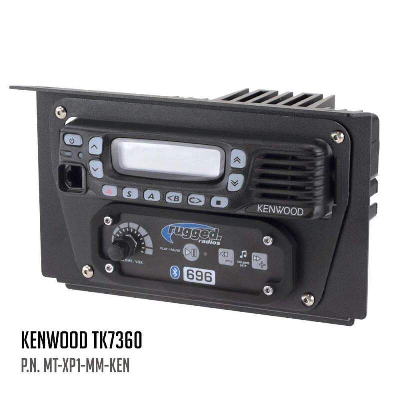 Rugged Radios — Rugged Radios Polaris XP1 Mount Kit - M1 / G1 / RM60 / GMR45 Radio - Kenwood TK7360