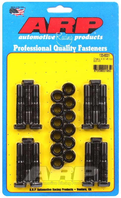 ARP — ARP Chevy 4.3L V6 90 degree Rod Bolt Kit