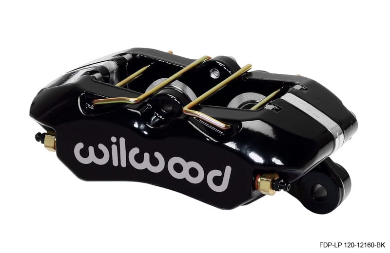 Wilwood — Wilwood Caliper-Dynapro Low-Profile 5.25in Mount - Blk Pwd 1.12in Pistons .81in Disc
BRAKE CALIPER