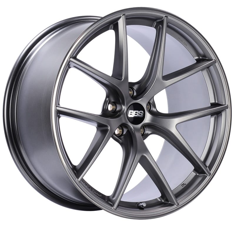 BBS — BBS CI-R 20x11.5 5x120 ET52 Platinum Satin Rim Protector Wheel -82mm PFS/Clip Required