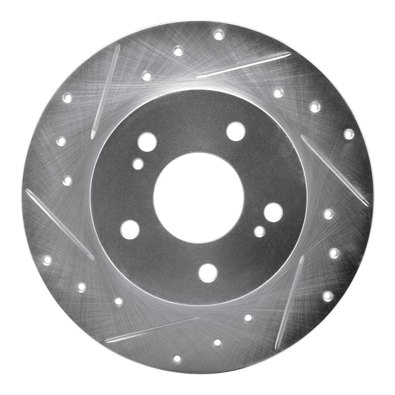 R1 Concepts — R1 94-04 Infiniti I30 Rear Left Drilled & Slotted Silver Brake Rotor
R1 Brake Rotor Drill