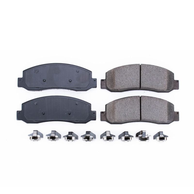 PowerStop — Power Stop 05-08 Ford F-250 Super Duty Front Z17 Evolution Ceramic Brake Pads w/Hardware
Z17 Brake Pads