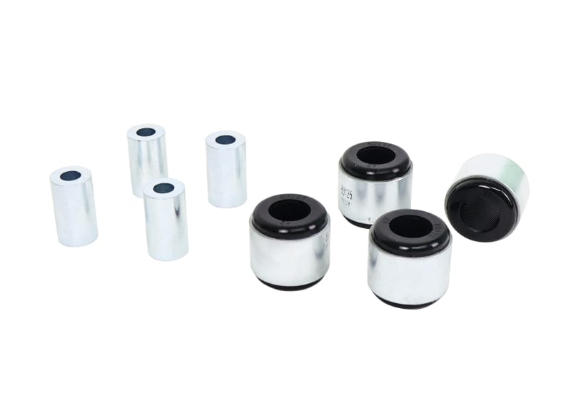 Whiteline — Whiteline 21-25 Ford Mustang Mach-E Rear Lower Trailing Arm Inner & Outer Bushing Kit