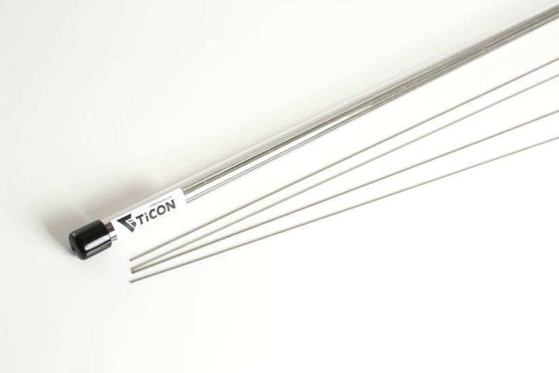 Ticon — Ticon Industries 39in Length 1/4lb 1.5mm/.059in Filler Diameter CP1 Titanium Filler Rod