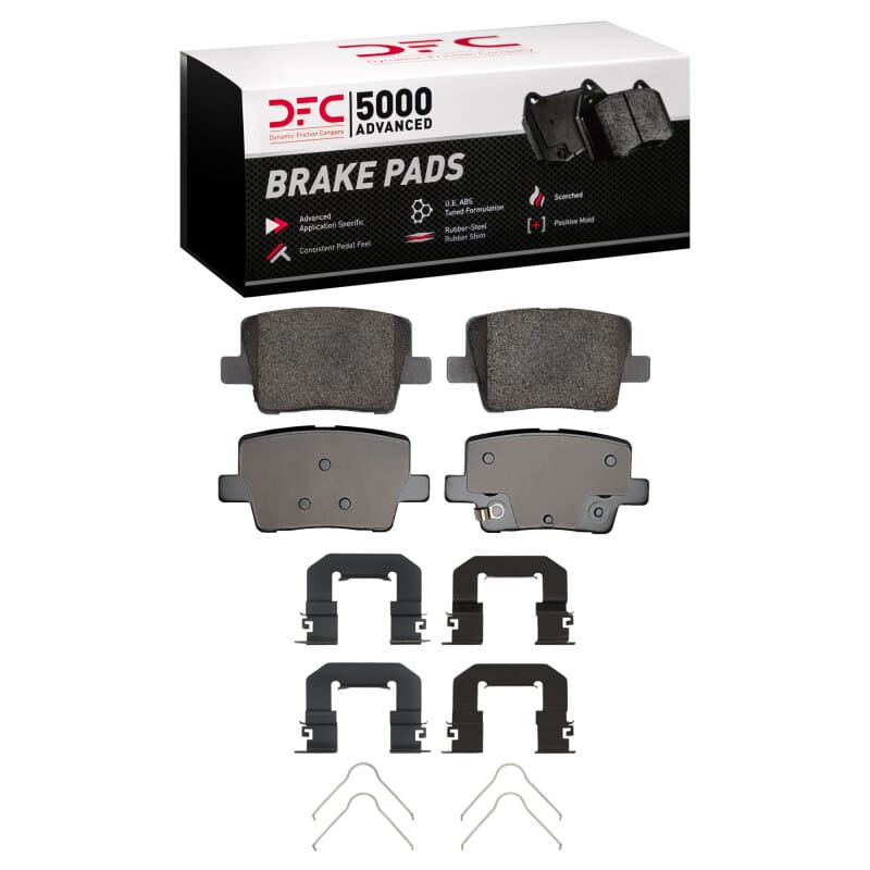 DFC — DFC 19-22 Genesis G90 Rear 5000 Advanced Ceramic Brake Pads and Hardware Kit