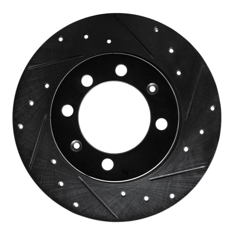 R1 Concepts — R1 69-87 Saab 99 Rear Right Front Right Drilled & Slotted Black Brake Rotor
R1 Brake Rotor Drill