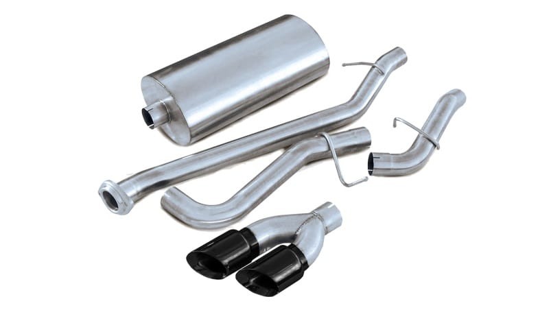 CORSA Performance — Corsa 2002-2006 Chevrolet Avalanche 5.3L V8 3in Sport Cat-Back Exhaust w/ twin 4in Black Tips
Exhaust