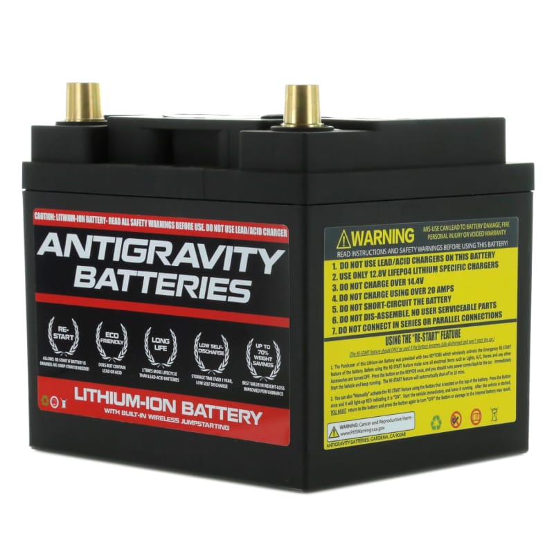Antigravity Batteries — Antigravity Group 26 Lithium Car Battery w/Re-Start
