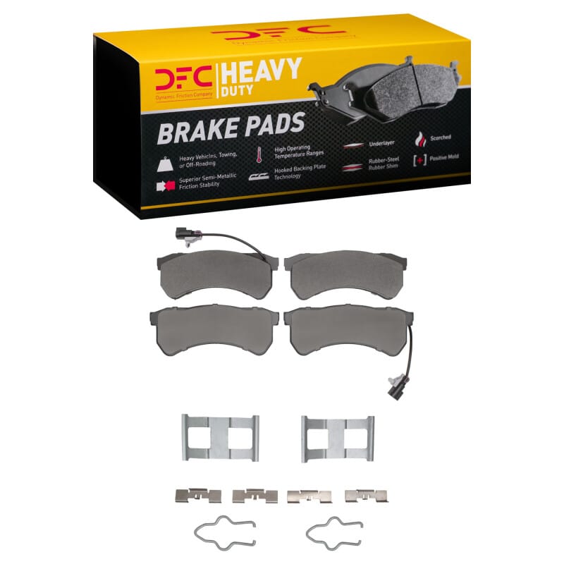 DFC — DFC 16-24 Freightliner MT55 Front/Rear Heavy Duty Pads and Hardware Kit