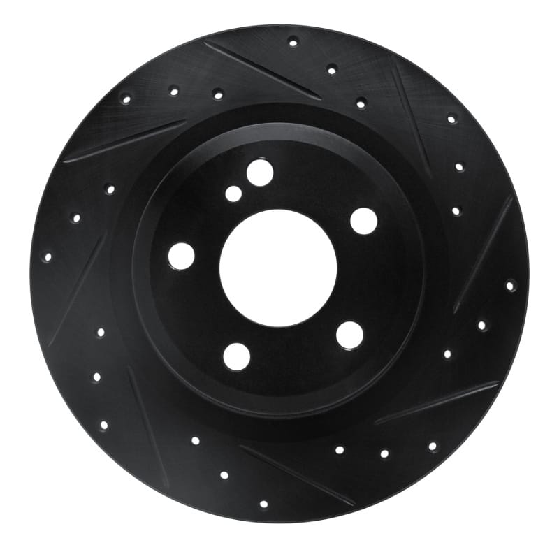 R1 Concepts — R1 12-20 Mercedes-Benz SLC300 Rear Right Drilled & Slotted Black Brake Rotor
R1 Brake Rotor Drill