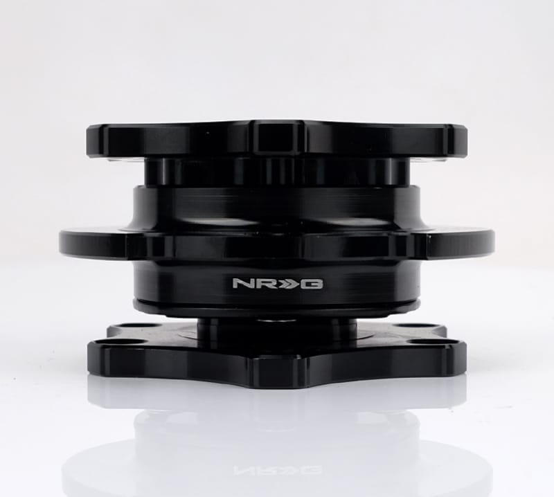 NRG — NRG Quick Release SFI SPEC 42.1 - Shiny Black Body / Shiny Black Ring