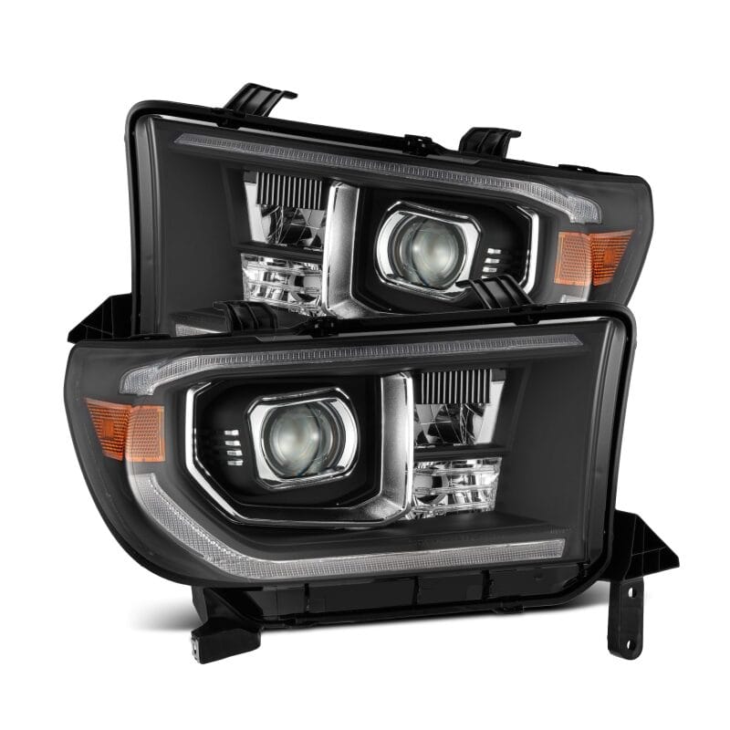AlphaRex — AlphaRex 07-13 Toyota Tundra / 08-17 Sequoia LUXX-Series LED Proj HL Blk w/Actv Lgt Seq. Sig + DRL
Projector Headlights