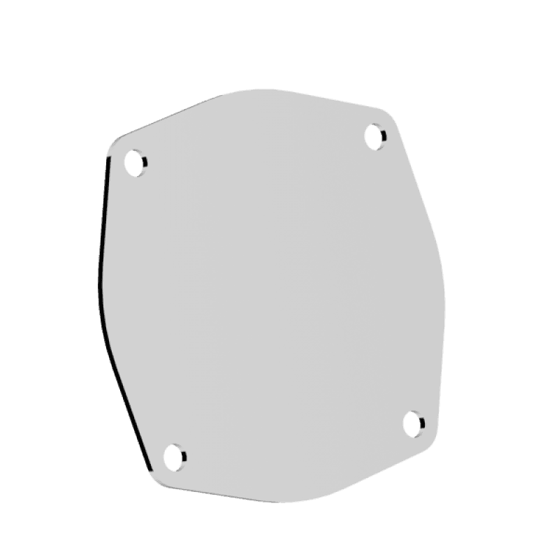 QTP — QTP 5in Bolt-On QTEC 4 Bolt Cover Plate
