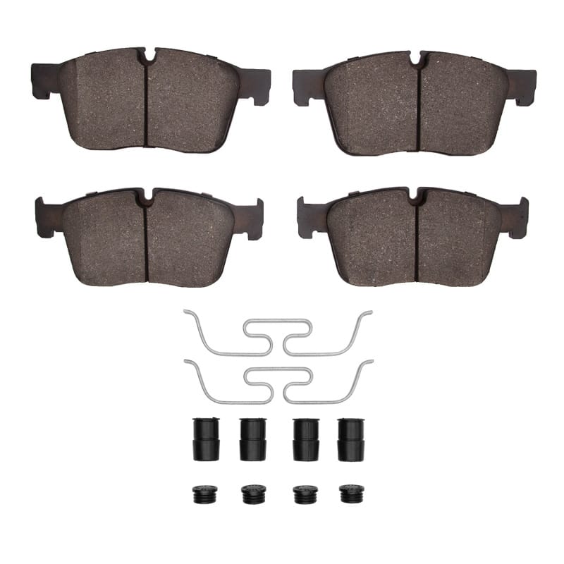 DFC — DFC 19-24 Jaguar I-Pace Front 5000 Advanced Low Metallic Brake Pads and Hardware Kit