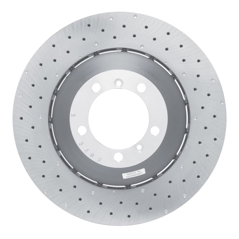 DFC — DFC 10-11 Porsche 911 Left Front Drilled Hi-Carbon Alloy Geomet Coated Rotor
DFC Brake Rotor