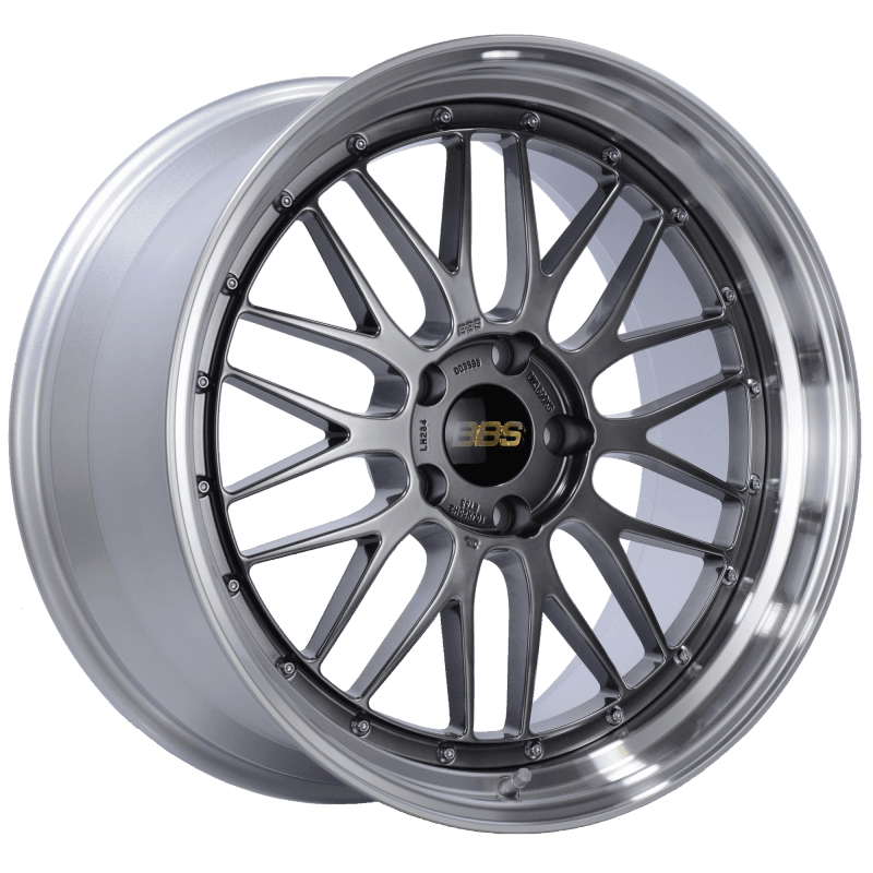 BBS — BBS LM 20x10 5x120 ET33 Diamond Black Center Diamond Cut Lip Wheel -82mm PFS/Clip Required