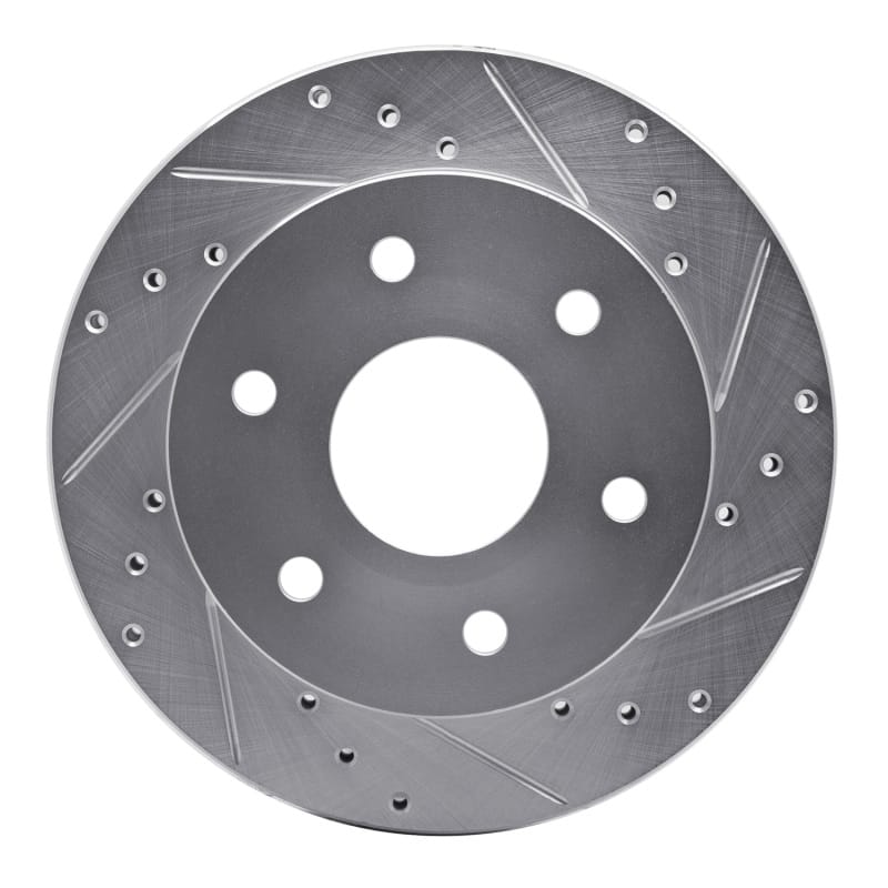 R1 Concepts — R1 88-91 Chevrolet K1500 Front Right Drilled & Slotted Silver Brake Rotor
R1 Brake Rotor Drill