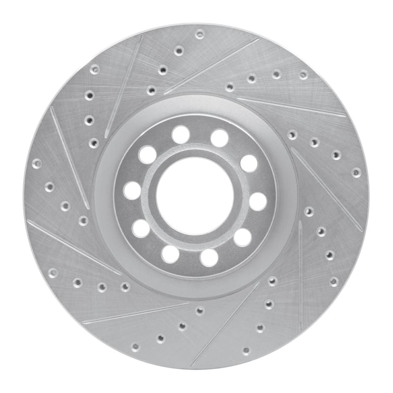 R1 Concepts — R1 99-04 Audi A6 Quattro Front Left Drilled & Slotted Silver Brake Rotor
R1 Brake Rotor Drill