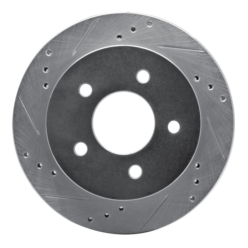 R1 Concepts — R1 91-92 Lincoln Mark VII Rear Left Drilled & Slotted Silver Brake Rotor
R1 Brake Rotor Drill