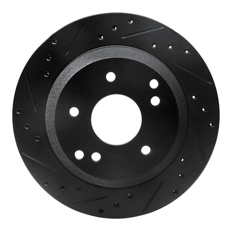 R1 Concepts — R1 88-96 Chevrolet Corvette Rear Left Drilled & Slotted Black Brake Rotor
R1 Brake Rotor Drill