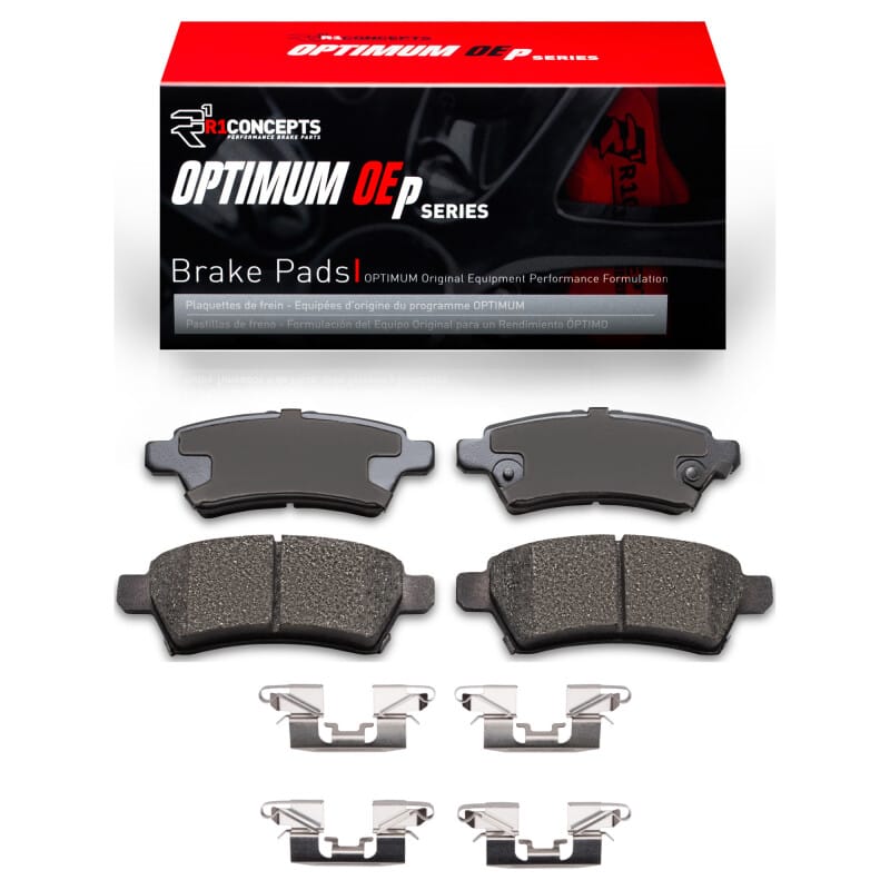 R1 Concepts — R1 05-12 Nissan Pathfinder Rear Optimum OE Pads & Hardware Kit
R1 Optimum Oe Pads a