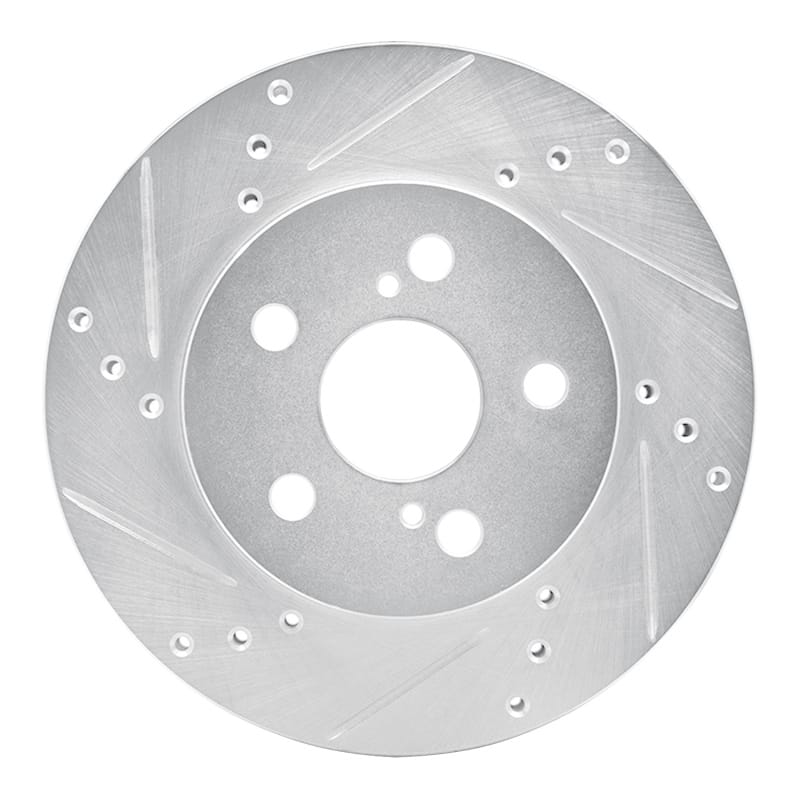 R1 Concepts — R1 16-22 Toyota Prius Front Left Drilled & Slotted Silver Brake Rotor
R1 Brake Rotor Drill