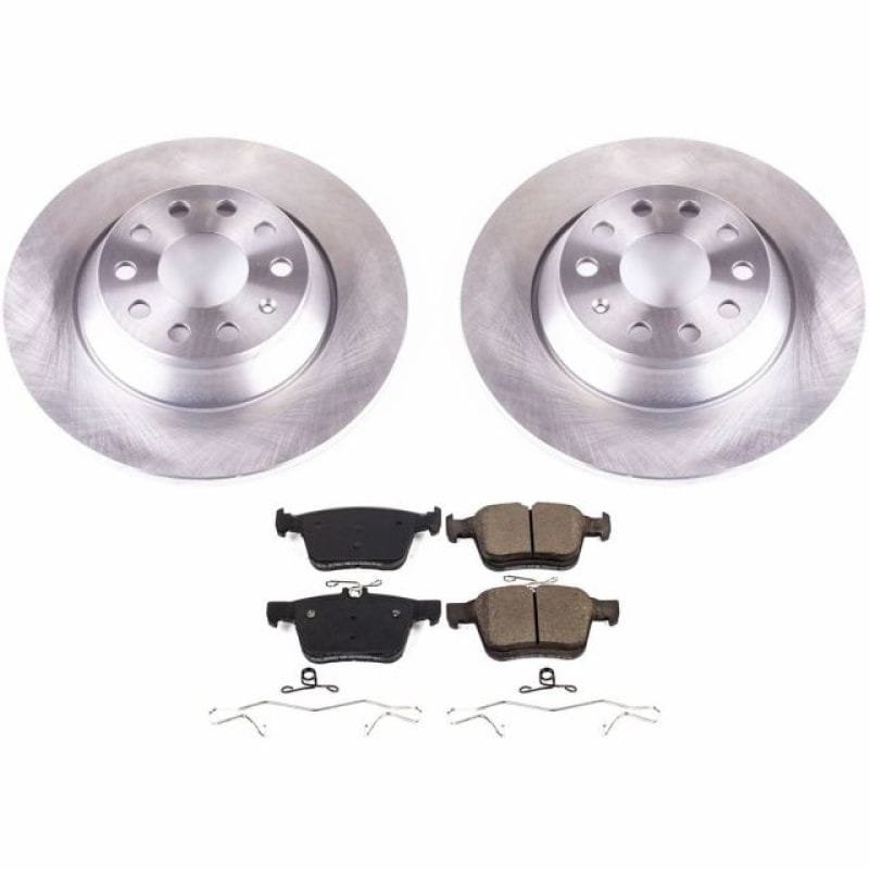 PowerStop — Power Stop 16-18 Audi TT Quattro Rear Autospecialty Brake Kit