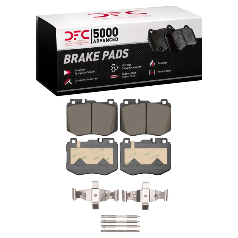 DFC — DFC 15-21 Mercedes-Benz C400 Front 5000 Advanced Ceramic Brake Pads and Hardware Kit
DFC Brake Pad Set